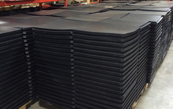 Ballistic Rubber Tiles by Cumberland Rubber