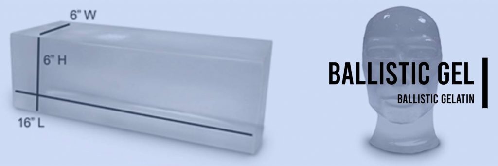 Ballistic Gel for firearm training