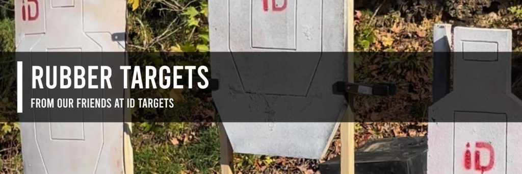 Rubber Targets for firearm training