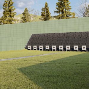 CRS Granulated Rubber Backstop