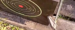 How many inches of ballistic rubber does it take to stop rounds?