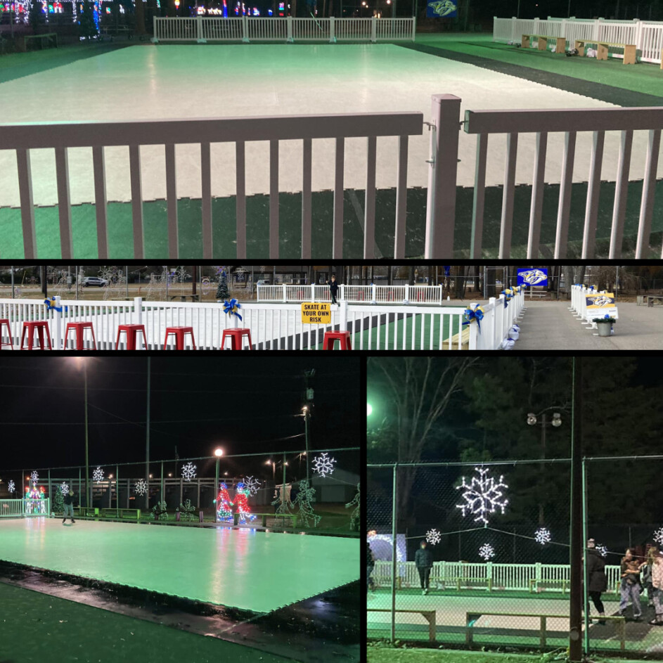 Christmas in Hohenwald rink