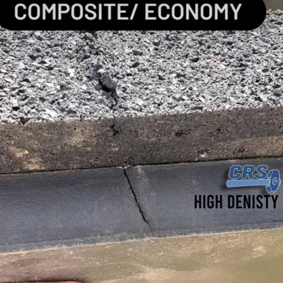 composite / economy rubber vs high density